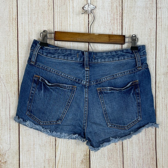 Free People | Rock Denim Uptown Short in Harbor - Picture 9 of 11